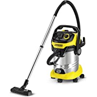 Los mejores  - Kärcher WD6 P Premium - Aspirador en seco y húmedo- 1300 W- 30 l- con depósito en acero inoxidable- versión alemana